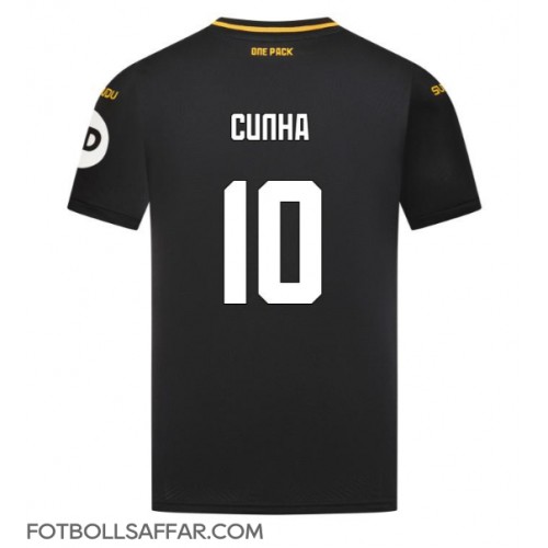 Wolves Matheus Cunha #10 Bortatröja 2024-25 Kortärmad